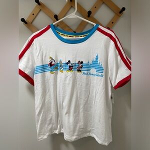 NEW! Walt Disney World Mickey and Friends Cropped Top